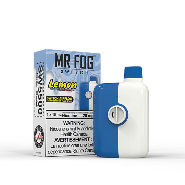 Mr Fog Switch 5500 - Lemon Blueberry Raspberry Ice