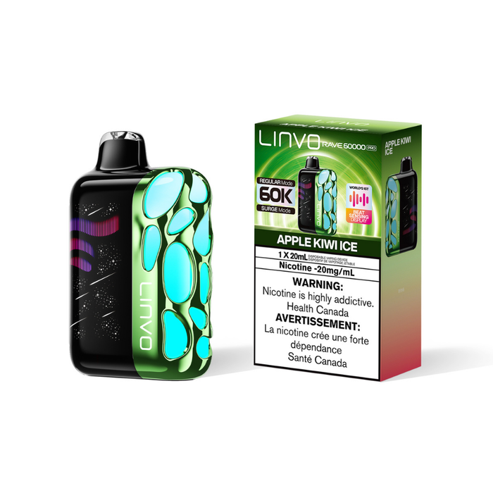 Rave 60K - Apple Kiwi Ice