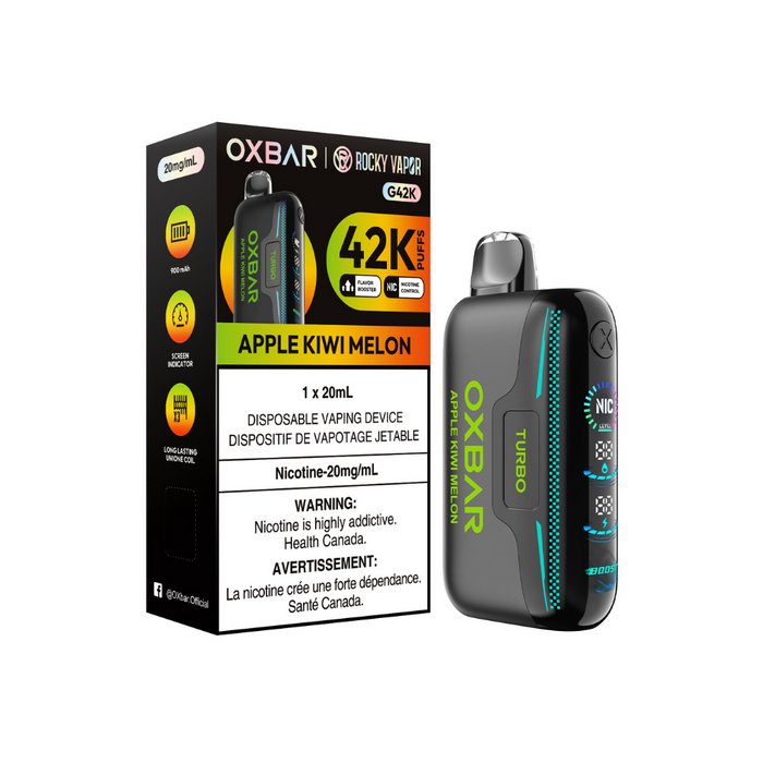 Oxbar 42K - Apple Kiwi Melon