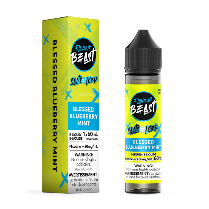 Flavour Beast 60 mL - Blessed Blueberry Mint