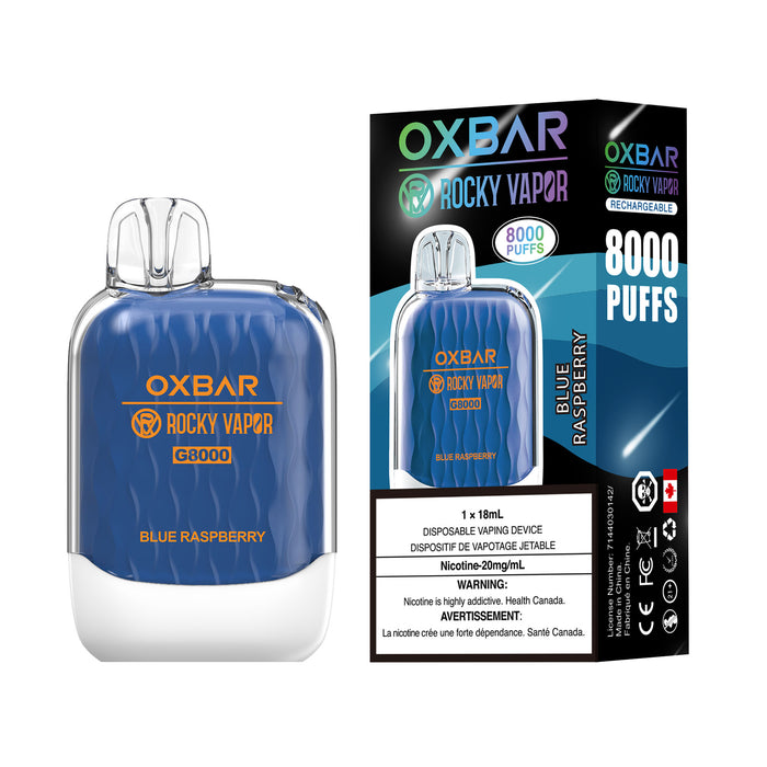 Oxbar 8000 - Blue Raspberry