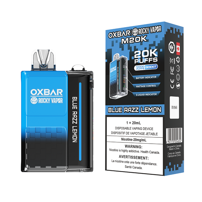 Oxbar 20000 - Blue Razz Lemon