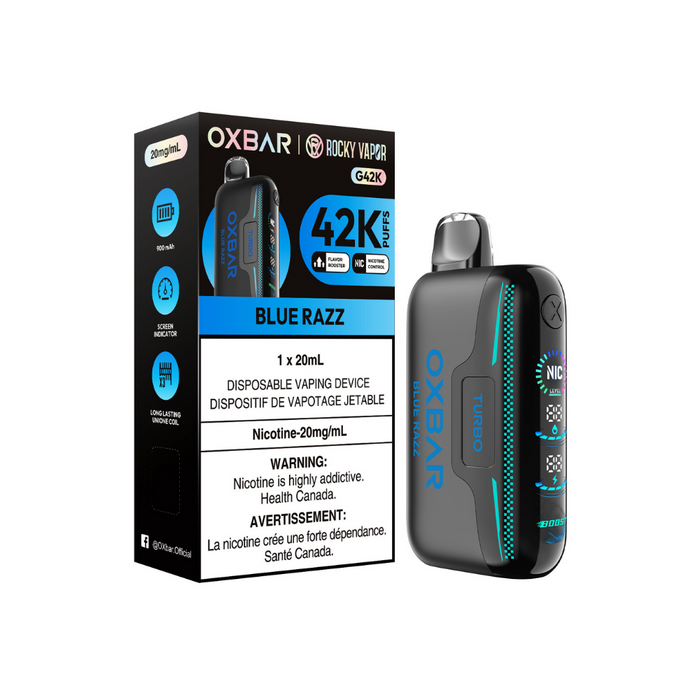 Oxbar 42K - Blue Razz