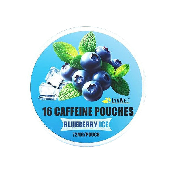 LyvWel Caffeine Pouch - Blueberry Ice