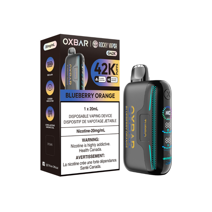 Oxbar 42K - Blueberry Orange