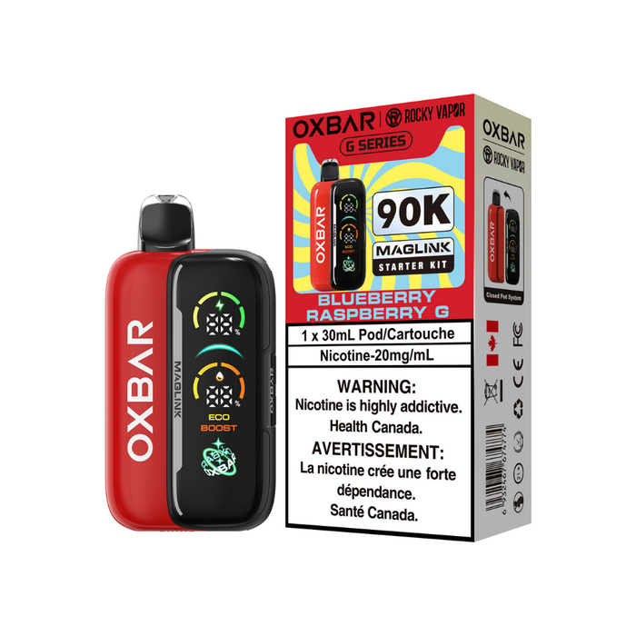 Oxbar Maglink 90K Starter Kit - Blueberry Raspberry G