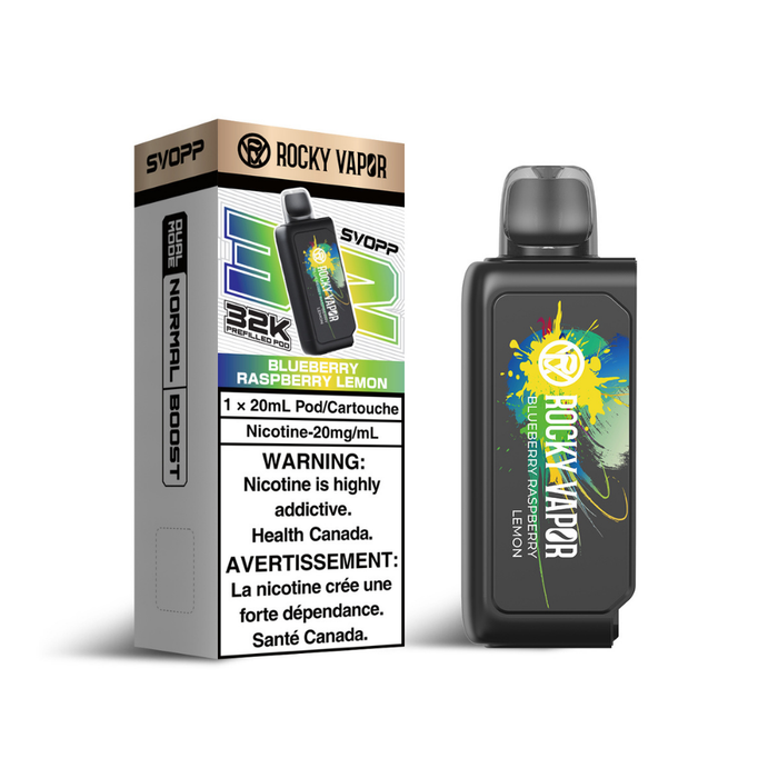 Rocky Vapor Svopp 32K Pod - Blueberry Raspberry Lemon