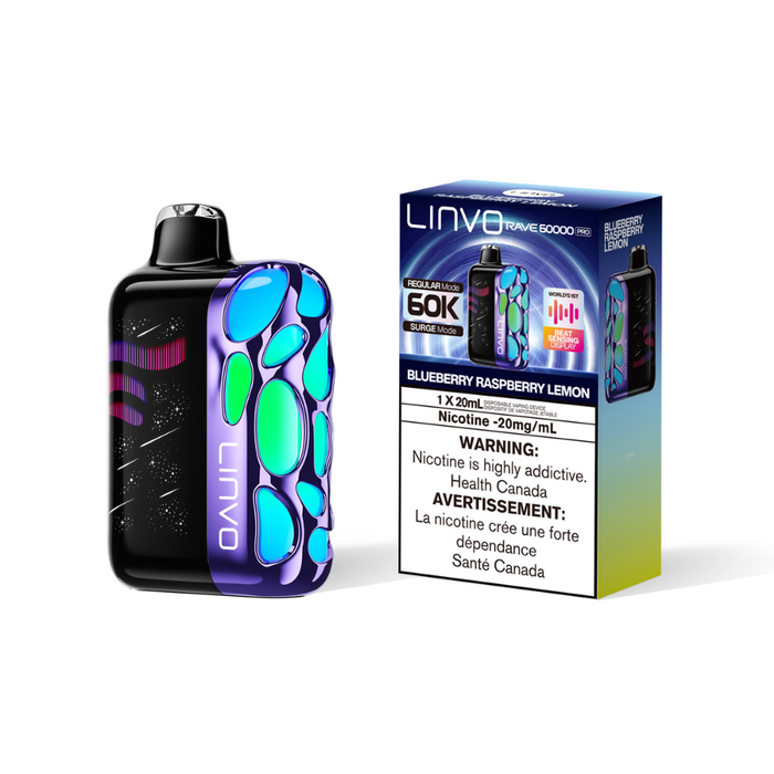 Rave 60K - Blueberry Raspberry Lemon