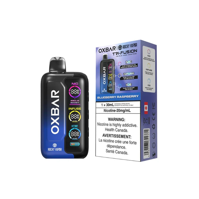Oxbar Tri-Fusion - Blueberry Raspberry