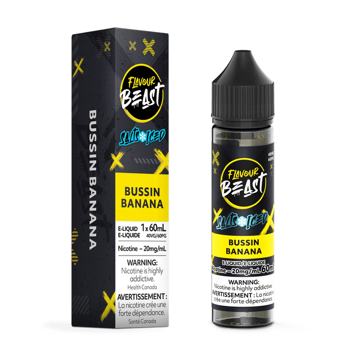 Flavour Beast 60 mL - Bussin Banana Iced