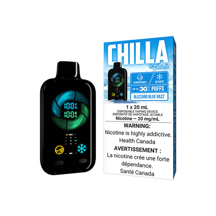 Chilla 30K - Blizzard Blue Razz
