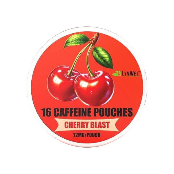 LyvWel Caffeine Pouch - Cherry Blast