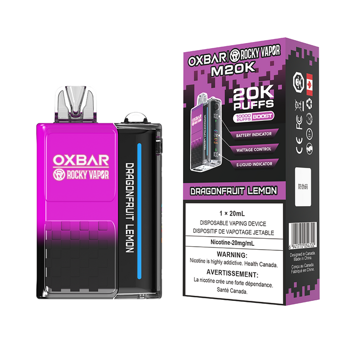 Oxbar 20K - Dragonfruit Lemon