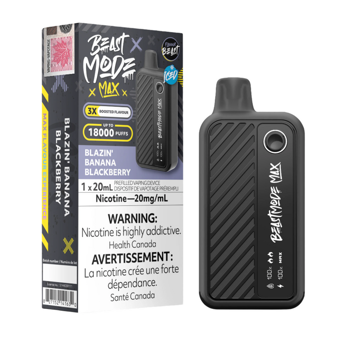 Flavour Beast 18K - Blazin Banana Blackberry