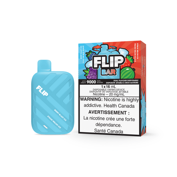 Flip Bar 9000 - Berry Blast Ice and Straw Melon Ice