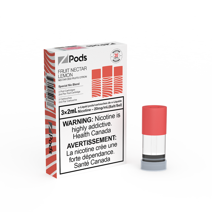 Z Pods - Fruit Nectar Lemon