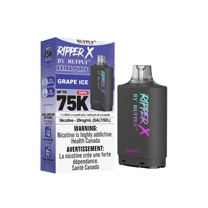 Ripper X 75K Pod - Grape Ice