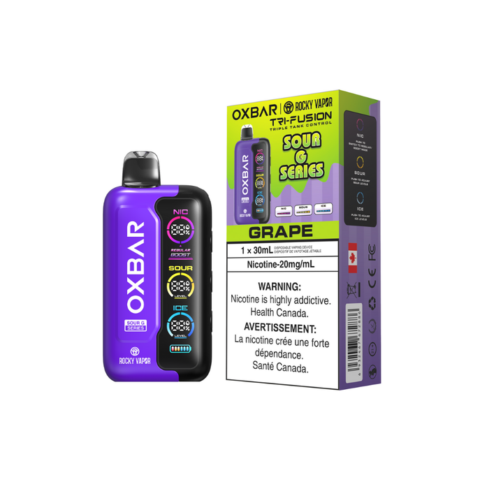 Oxbar Tri-Fusion - Sour G Grape