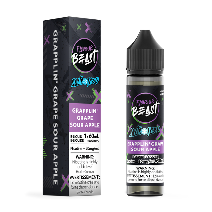 Flavour Beast 60 mL - Grapplin' Grape Sour Apple