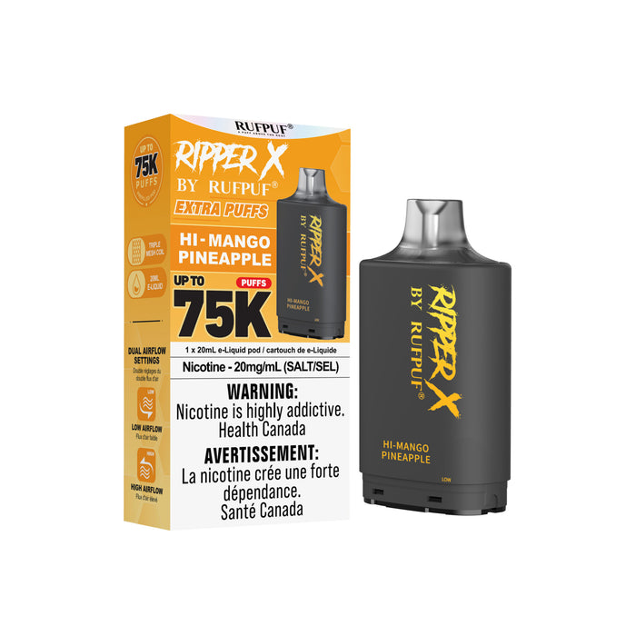 Ripper X 75K Pod - Hi-Mango Pineapple