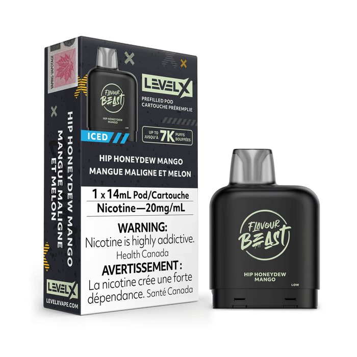 Flavour Beast Level X 7K Pod - Hip Honeydew Mango