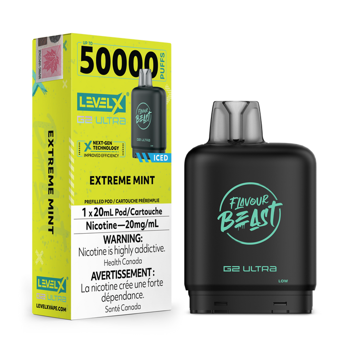 Flavour Beast Level X 50K Pod - Extreme Mint