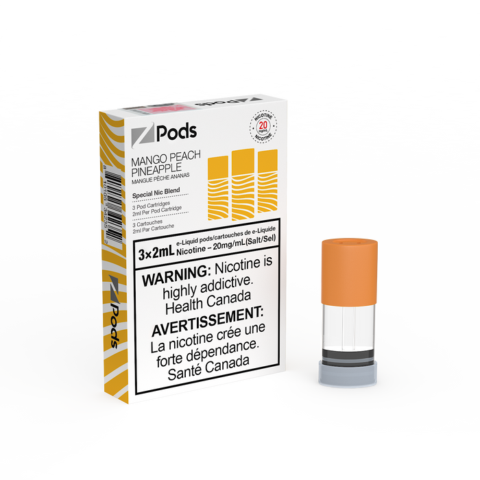 Z Pods - Mango Peach Pineapple