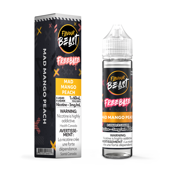 Flavour Beast Freebase - Mad Mango Peach