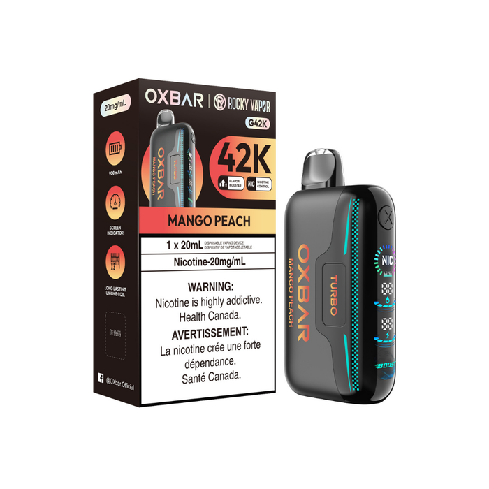Oxbar 42K - Mango Peach