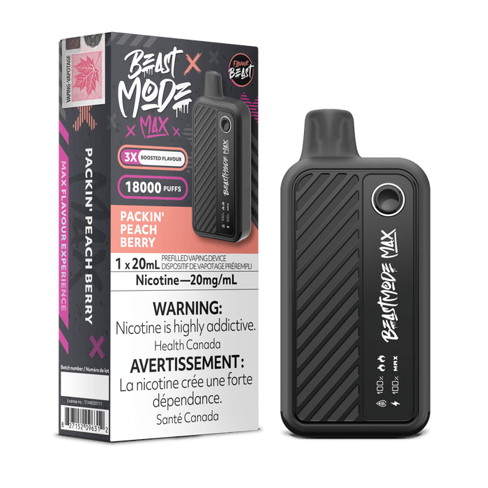 Flavour Beast 18K - Packin' Peach Berry