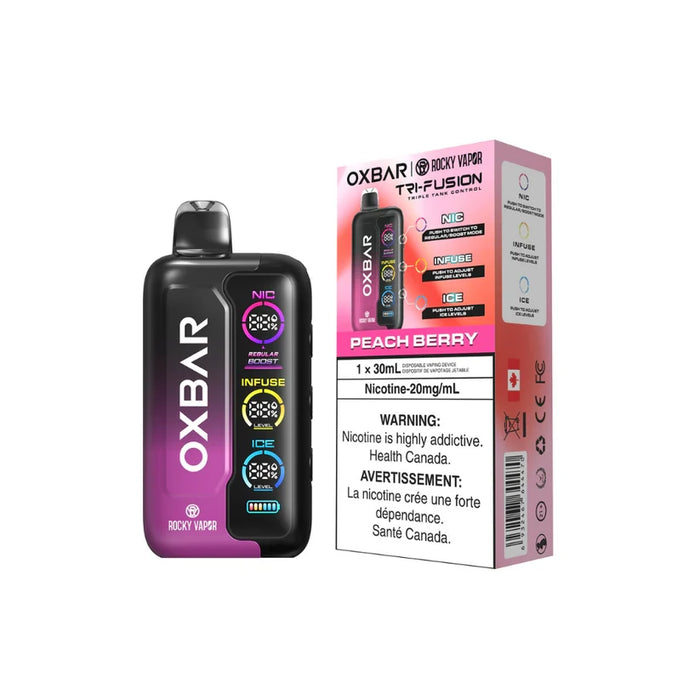 Oxbar Tri-Fusion - Peach Berry