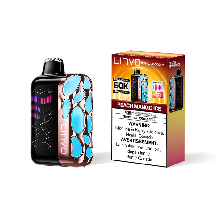 Rave 60K - Peach Mango Ice