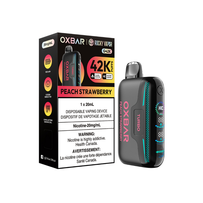 Oxbar 42K - Peach Strawberry