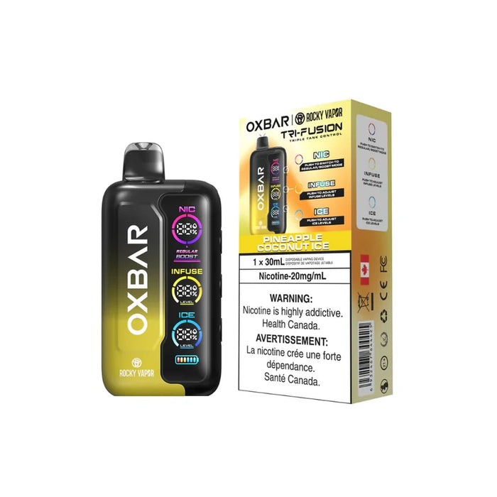 Oxbar Tri-Fusion - Pineapple Coconut Ice