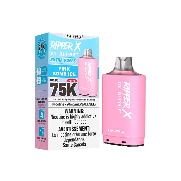 Ripper X 75K Pod - Pink Bomb Ice