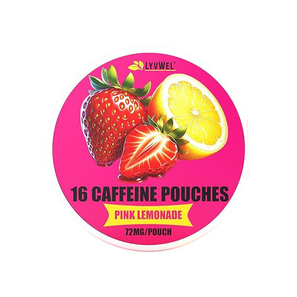 LyvWel Caffeine Pouch - Pink Lemonade