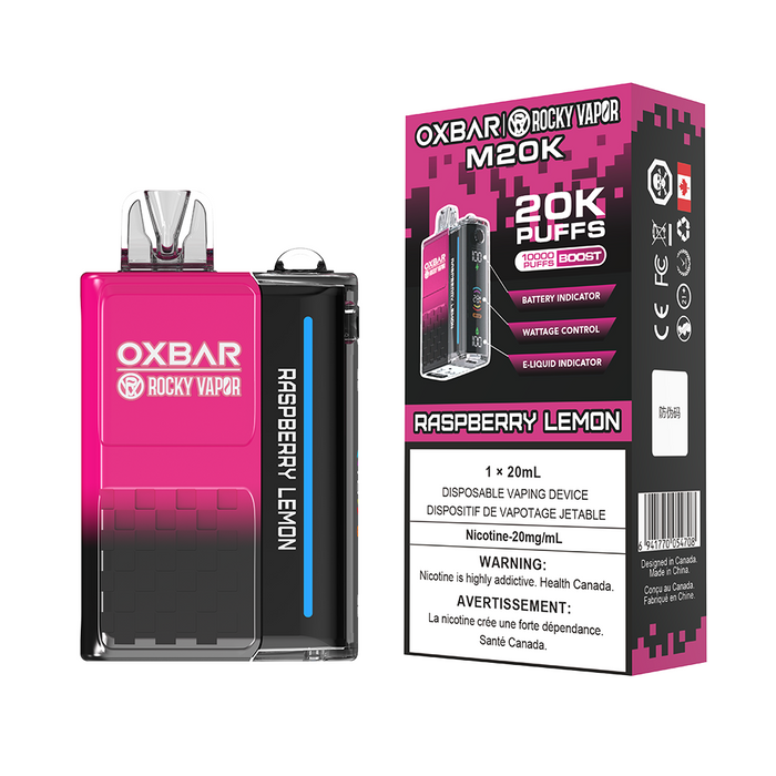 Oxbar 20K - Raspberry Lemon