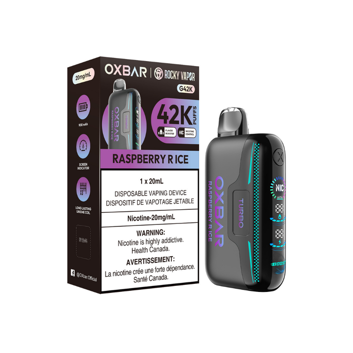 Oxbar 42K - Raspberry R Ice