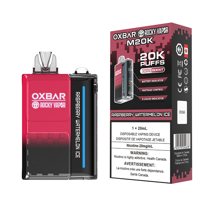 Oxbar 20K - Raspberry Watermelon Ice