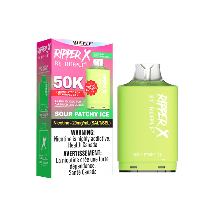 Ripper X 50K Pod - Sour Patchy Ice