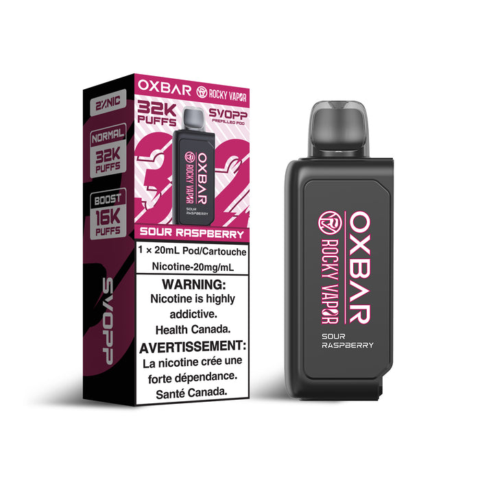 Oxbar Svopp 32K Pod - Sour Raspberry