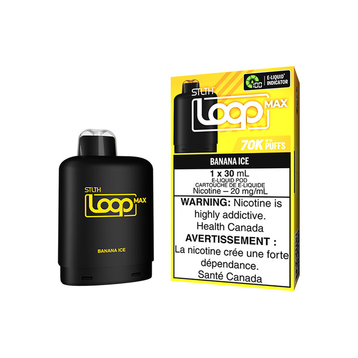 STLTH Loop Max 70K Pod - Banana Ice