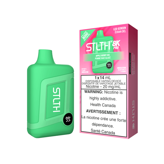 STLTH 8K Pro - Apple Berry Ice