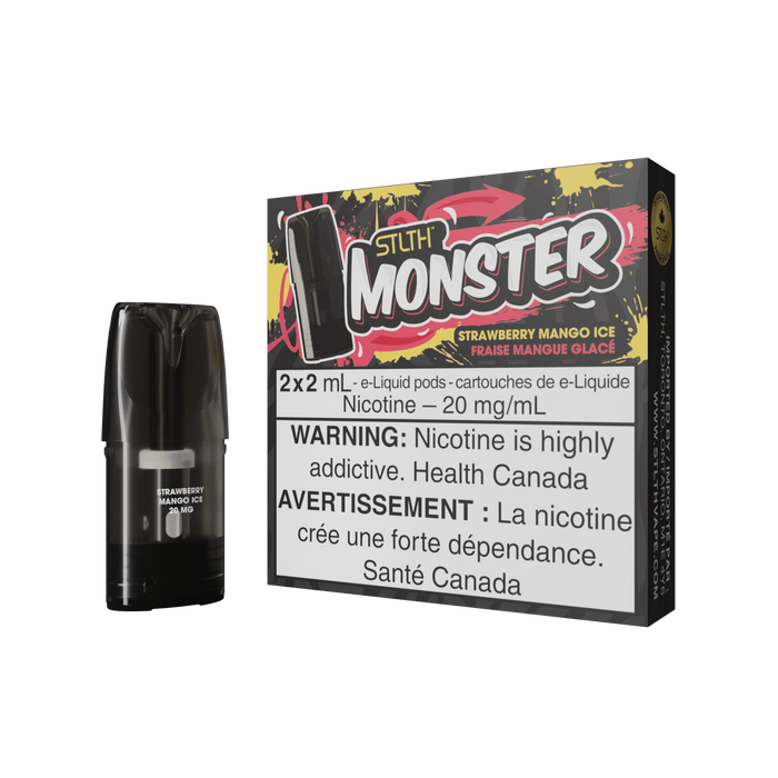 STLTH Monster Pod Pack - Strawberry Mango Ice