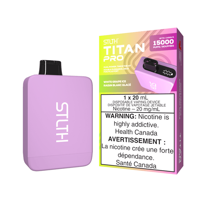 STLTH Titan Pro 15K - White Grape Ice