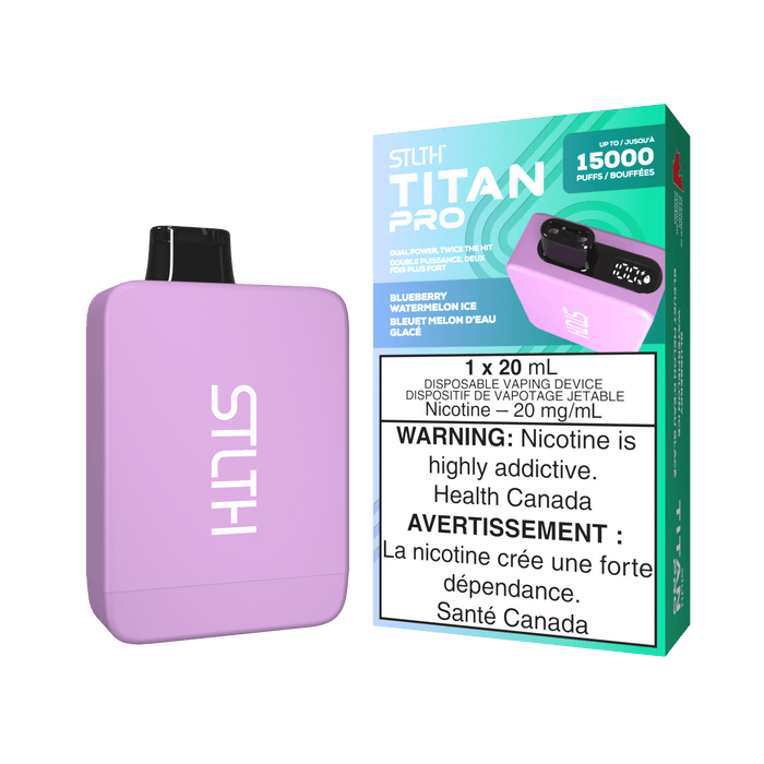 STLTH Titan Pro 15K - Blueberry Watermelon Ice *Central*
