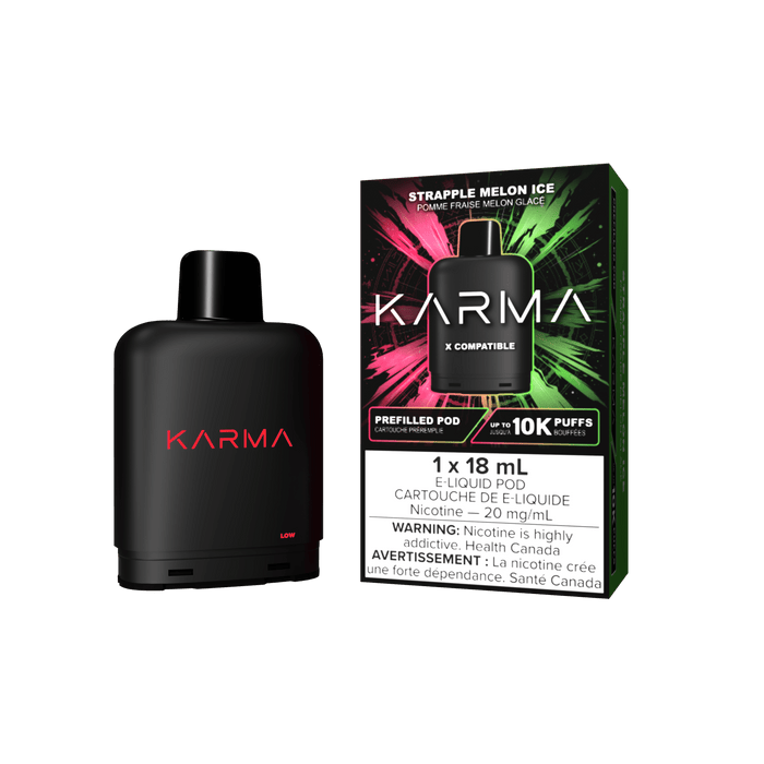 Karma 10K Pod - Strapple Melon Ice