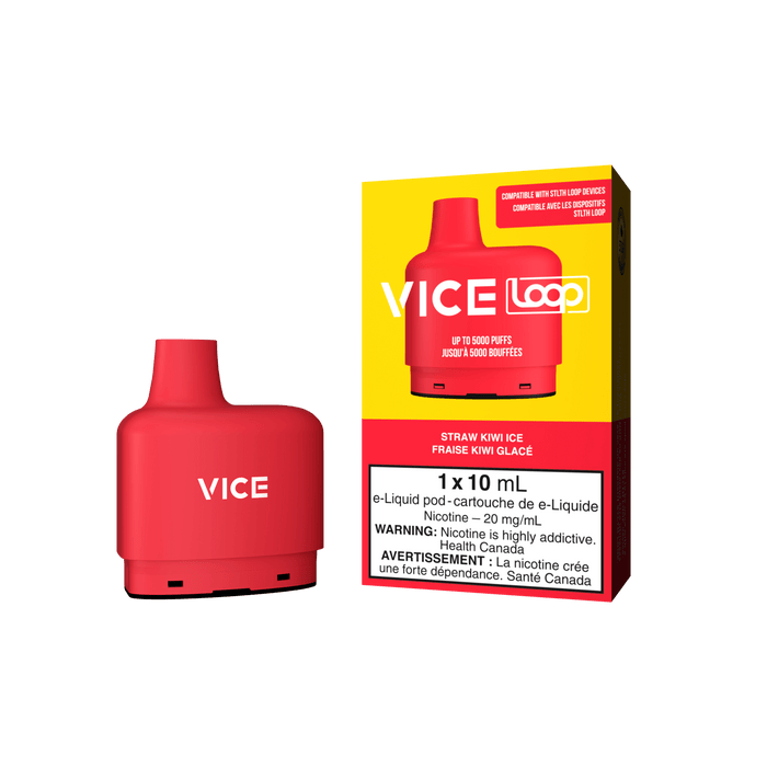 Vice Loop 5K Pod - Straw Kiwi Ice