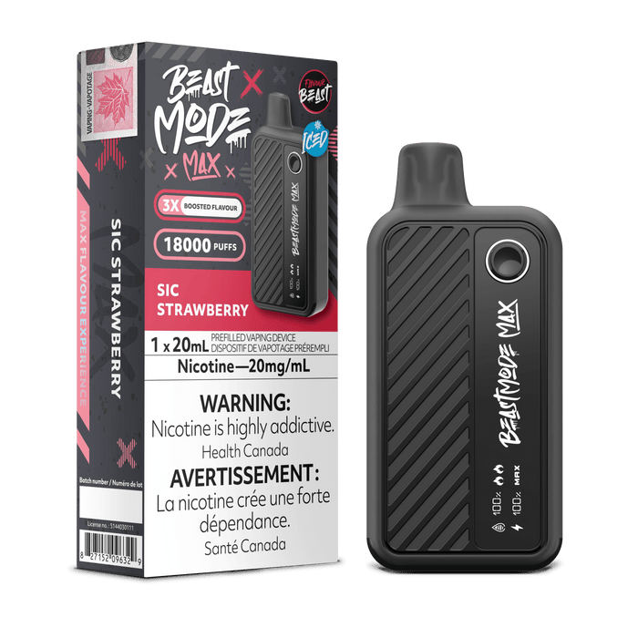 Flavour Beast 18K - Sic Strawberry Iced