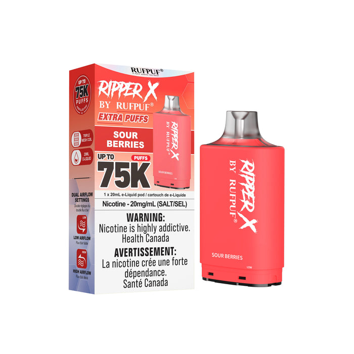 Ripper X 75K Pod - Sour Berries
